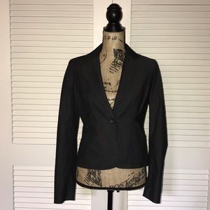 Loft pinstriped blazer